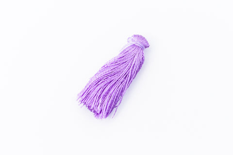 Lavender Medium Silk Tassel (1”-1.25”) #TAB024-General Bead