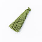 Olive Medium Silk Tassel (1”-1.25”) #TAB026-General Bead