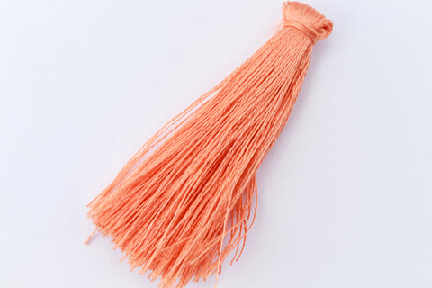 Coral Large Silk Tassel (1.5”-1.75”) #TAC022-General Bead