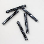 20mm Hematite Twist Bugle (10 Gm, 40 Gm, 1/2 Kilo) #TBE004-General Bead