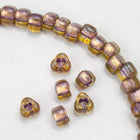 5/0 Lined Champagne Lavender AB Miyuki Triangle Seed Bead-General Bead