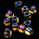 5/0 Lavender Lined Gold AB Miyuki Triangle Seed Bead-General Bead