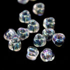 8/0 Crystal AB Miyuki Triangle Seed Bead-General Bead