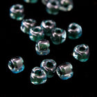8/0 Teal Lined Aqua Miyuki Triangle Seed Bead-General Bead