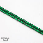 10/0 Silver Lined Emerald Miyuki Triangle Seed Bead (20 Gm) #TE1806-General Bead