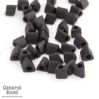 11/0 Matte Black Toho Triangle Seed Bead-General Bead