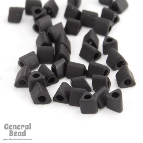11/0 Matte Black Toho Triangle Seed Bead-General Bead