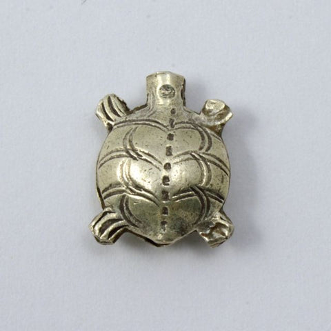 16mm Thai Sterling Silver Turtle Bead-General Bead