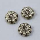 13mm Thai Sterling Silver Flower Bead-General Bead