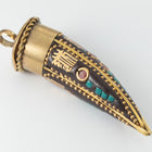 58mm Tibetan Style Tusk Pendant