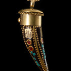 58mm Tibetan Style Tusk Pendant