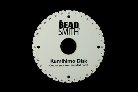6” Round Kumihimo Plate #TLB040-General Bead