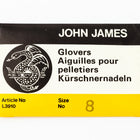 Size 8 John James Glover's Needle (25 Pcs) #TLG010