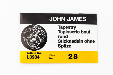 Size 28 Tapestry Sewing Needle (25 Pcs) #TLN010