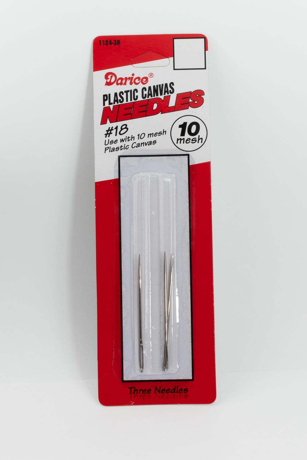 Plastic canvas needless #18 3pc/pz