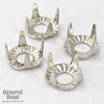 20ss Silver Tone Long Prong Tiffany Setting #TSB015-General Bead