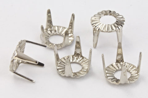 20ss Silver Tone Extra Long Prong Tiffany Setting #TSB016-General Bead