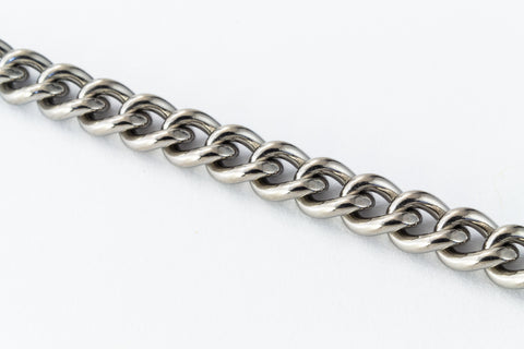 1.8mm Titanium Curb Chain #TIE089-General Bead