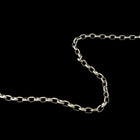 4mm Titanium Half Round Wire Oval Chain #TIC089-General Bead