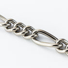 5.8mm Titanium Figaro Chain #TID089-General Bead