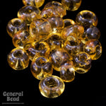 8/0 Transparent Topaz Taiwanese Seed Bead-General Bead