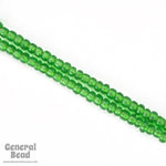 8/0 Transparent Emerald Taiwanese Seed Bead-General Bead