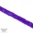 8/0 Transparent Cobalt Taiwanese Seed Bead-General Bead
