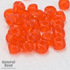8/0 Transparent Orange Taiwanese Seed Bead-General Bead