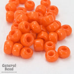 8/0 Opaque Orange Taiwanese Seed Bead-General Bead