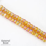 6/0 Transparent Topaz AB Taiwanese Seed Bead-General Bead