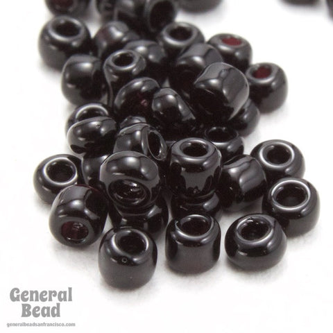11/0 Opaque Black Taiwanese Seed Bead-General Bead
