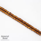 11/0 Silver Lined Dark Topaz Taiwanese Seed Bead-General Bead