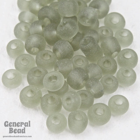 11/0 Transparent Matte Grey Taiwanese Seed Bead-General Bead
