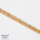 11/0 Transparent Matte Light Topaz AB Taiwanese Seed Bead-General Bead
