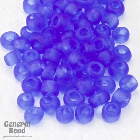 11/0 Transparent Matte Sapphire Taiwanese Seed Bead-General Bead