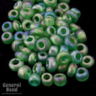 11/0 Transparent Matte Emerald AB Taiwanese Seed Bead-General Bead