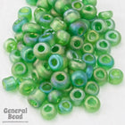 11/0 Transparent Matte Emerald AB Taiwanese Seed Bead-General Bead