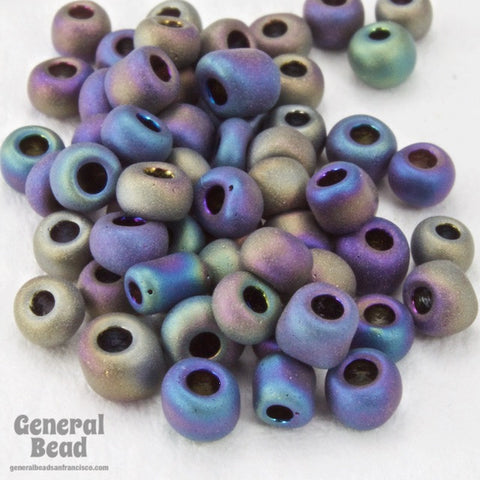 11/0 Matte Black Iris Taiwanese Seed Bead-General Bead