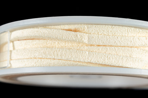 3mm Ivory Ultra Micro Fiber Suede Cord #UMFS03IVI-3