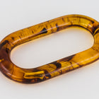 48mm x 28mm Tortoiseshell Oval Ring (2 Pcs) #UP214-General Bead
