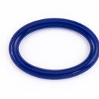 33mm x 19mm Dark Blue Oval Lucite Ring (4 Pcs) #UP002-General Bead