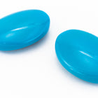 38mm x 28mm Turquoise Oval Big Hole Bead #UP016-General Bead