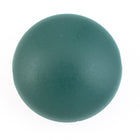 21mm Matte Forest Green Puffy Coin Bead (2 Pcs) #UP025-General Bead