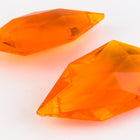 38mm x 20mm Hyacinth Faceted Teardrop #UP032-General Bead