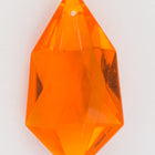 38mm x 20mm Hyacinth Faceted Teardrop #UP032-General Bead