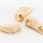 16mm x 8mm Beige Shell Drop (4 Pcs) #UP053-General Bead