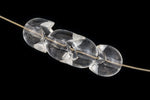 12mm Clear Snake End Bead (4 Pcs) #UP079-General Bead