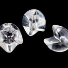12mm Clear Snake End Bead (4 Pcs) #UP079-General Bead