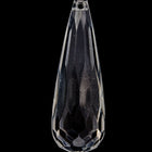 32mm x 10mm Clear Faceted Teardrop #UP212-General Bead