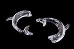 45mm Clear Fish Pendant #UP224-General Bead